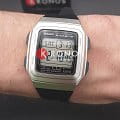 Casio Casio Collection F-201WAM-7A женские часы серый циферблат на запястье