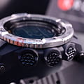 Casio Casio Pro Trek PRW-3510-1E, pro trek япония мужские часы на браслете пластик боковой вид