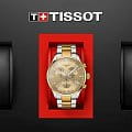 Tissot Tissot Chrono XL Classic T116.617.22.021.00 кварцевые мужские часы часы крупный план шампань циферблата