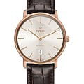 Rado Rado Diamaster Thinline R14068026 Automatic R14068026 механические мужские часы белый циферблат, браслет кожаный — вид спереди