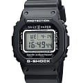 Casio Casio G-Shock DW-5600DAILY21-1 DW-5600 DW-5600DAILY21-1ER электронные мужские часы  черный циферблат, браслет полимер — вид спереди