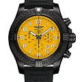 Breitling Breitling Avenger Hurricane 12H XB0170E41I1S2  XB0170E41I1S2 механические мужские часы желтый циферблат, браслет каучук — вид спереди