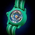Swatch Swatch x Blancpain Indian ocean SO35I100C , наручные мужские часы фото под углом