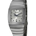 Rado Rado Sintra R13721102  R13721102 кварцевые мужские часы белый циферблат, браслет керамика — вид спереди