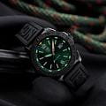 Luminox Luminox Pacific Diver XS.3137.B кварцевые мужские часы часы крупный план зеленый циферблата