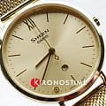 Casio Casio Sheen SHE-4539GM-9A женские часы золотой циферблат на запястье
