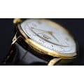 Orient Orient ER24009W (FER24009W) механические мужские часы часы, крупный план белый циферблат