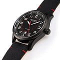 Victorinox Victorinox 241720  швейцарские мужские часы на браслете кожа + нейлон боковой вид