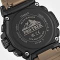 Casio Casio Pro Trek PRW-61LD-5, pro trek япония мужские часы на браслете полимер боковой вид