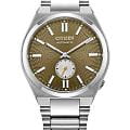 Citizen Citizen Automatic NK5010-51X  NK5010-51X механические мужские часы зеленый циферблат, браслет нержавеющая сталь — вид спереди