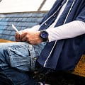 Casio Casio G-Shock GA-700VB-1A GA-700, наручные мужские часы фото под углом